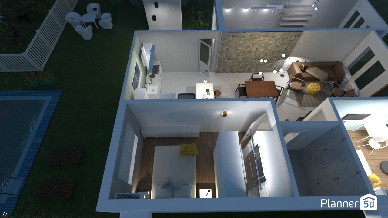 casa caro y juan #23364146 by Ana Crosetti