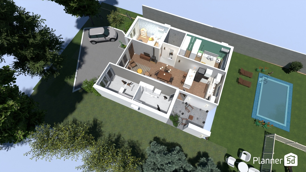 casa caro y juan #23364606 by Ana Crosetti