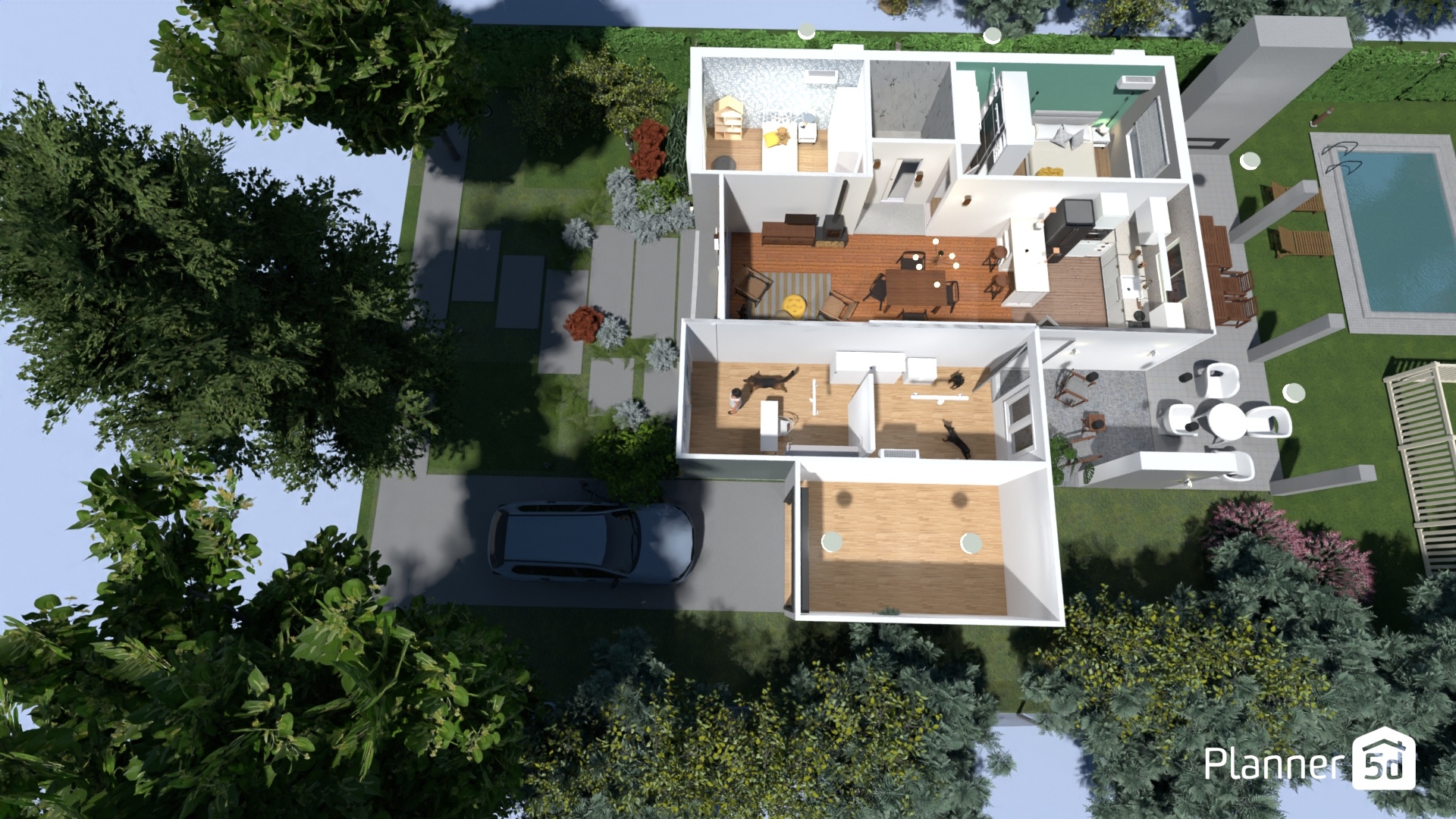 casa caro y juan #23494018 by Ana Crosetti