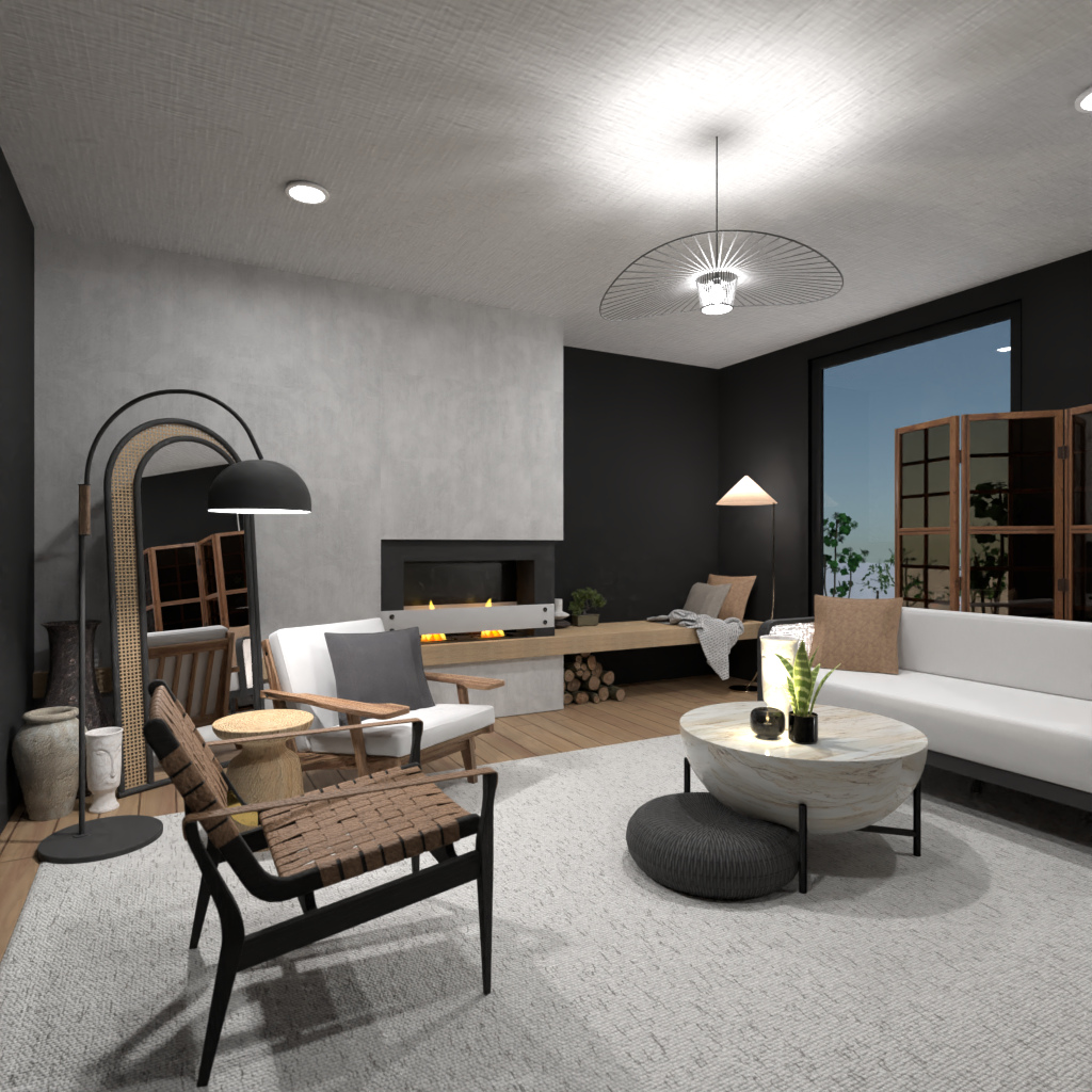 Japandi Living Room #3344000 by Editors Choice