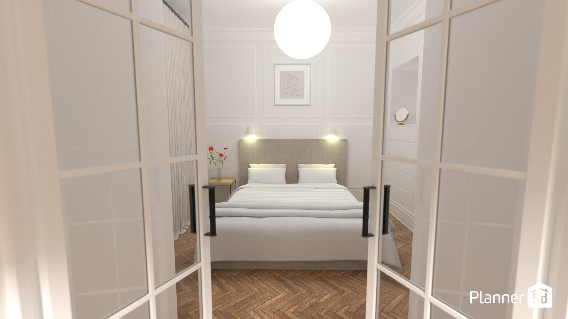 Paris bedroom #17536611 by Sadie