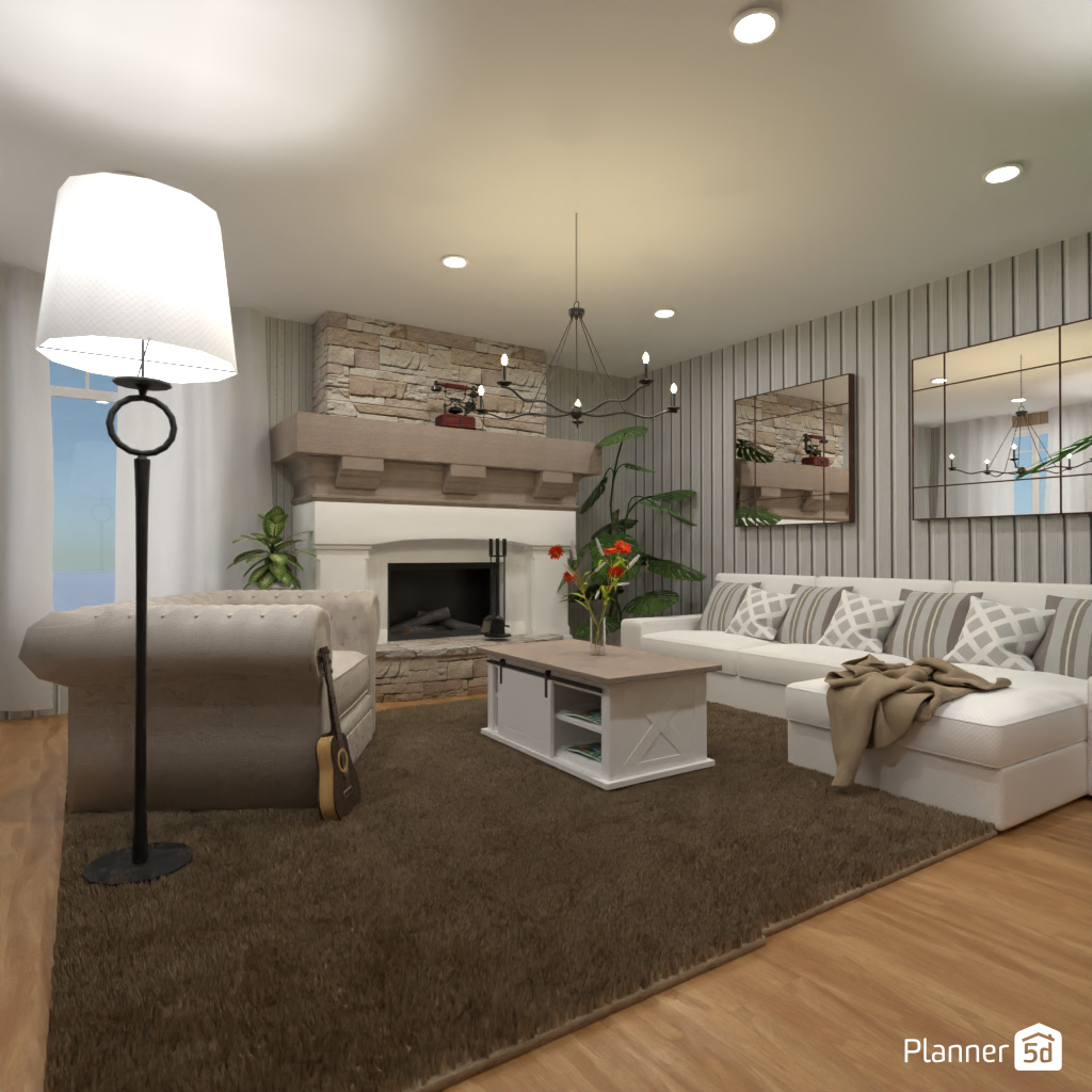 Country Living room #20126351 by Editors Choice