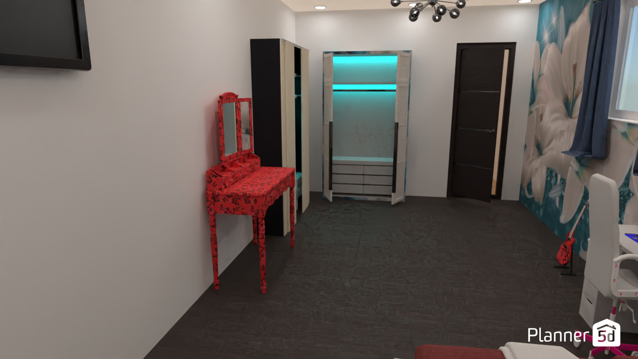 SuperStar Stephanie's Bedroom View 2 #20493307 by Cinnamon Pilcher