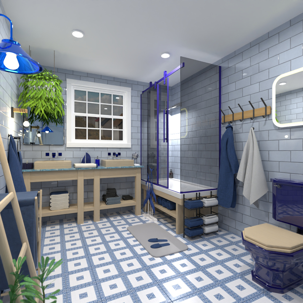 Nautical bathroom #12286423 от Editors Choice