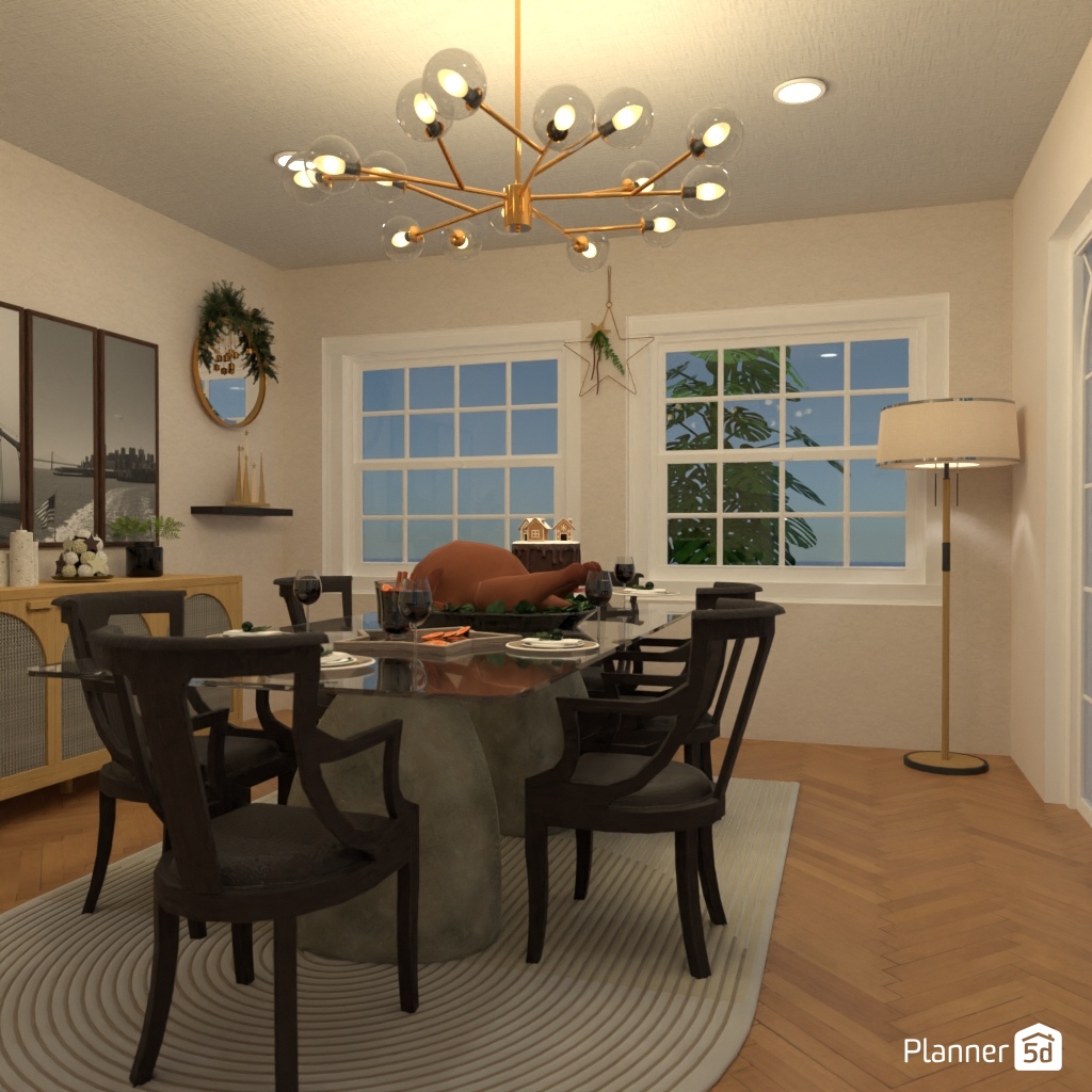 DB: Thanksgiving Day - room shell copy #23476959 by Editors Choice