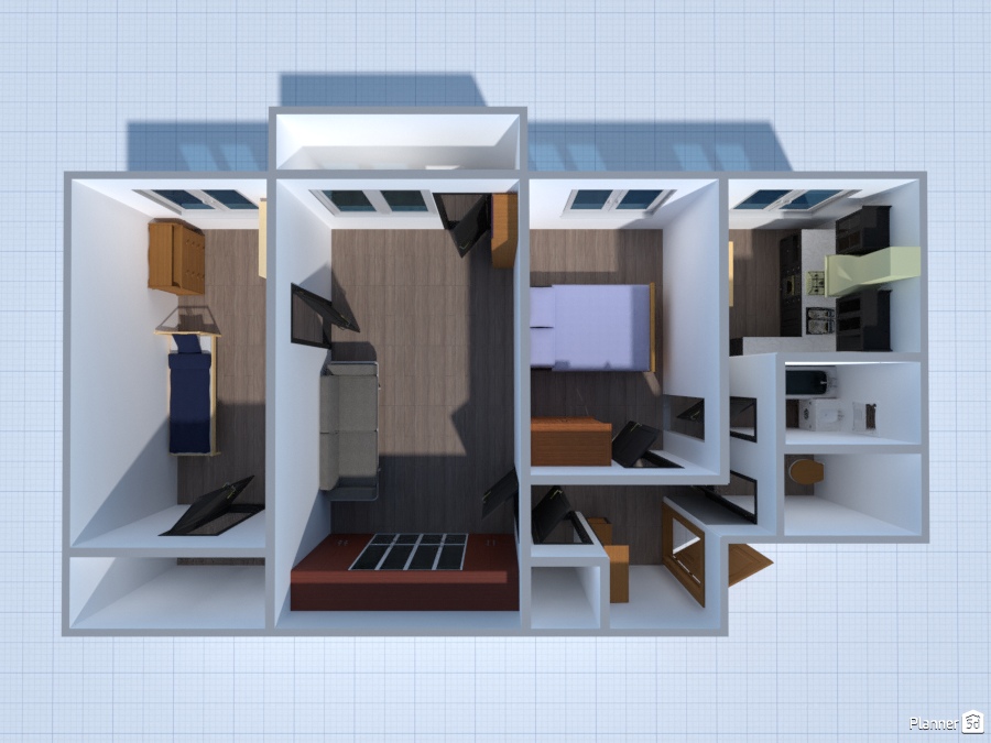 3D plan general #2829695 by Anton Bragin