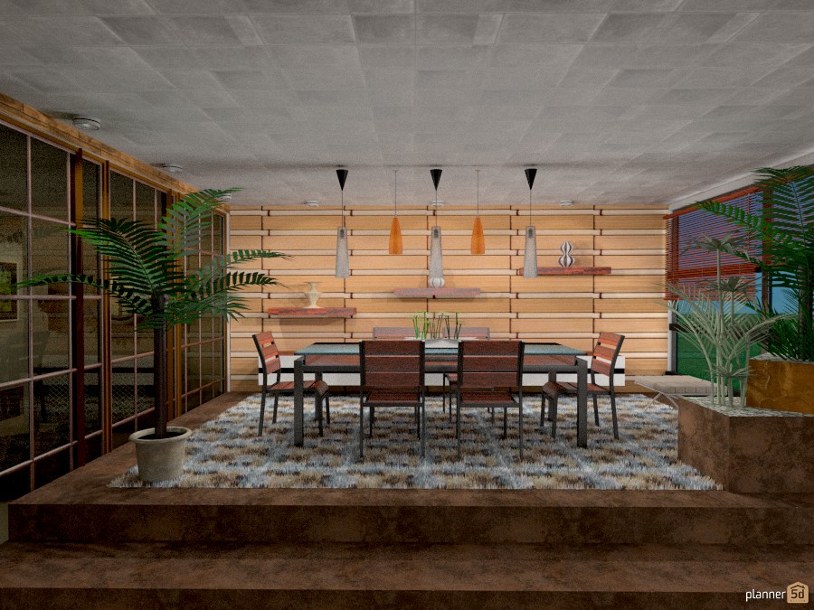 Dining room in Japanise Style #946617 by Micaela Maccaferri