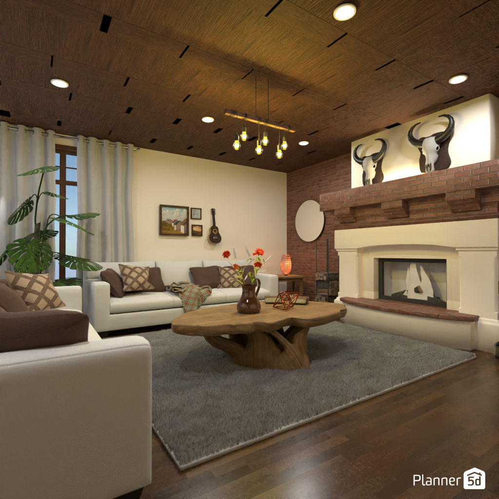 Country Living room #20117643 by Editors Choice