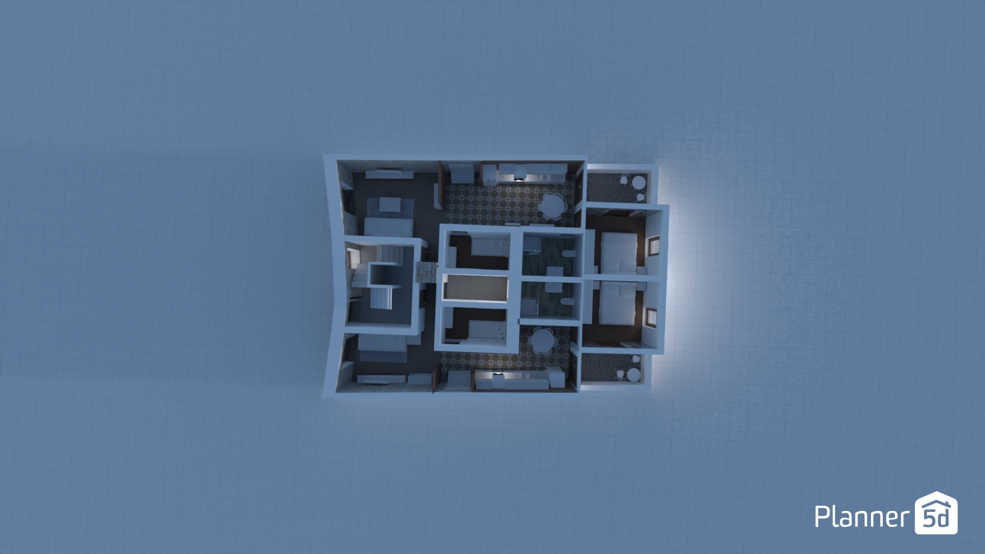 plano apartamentos #22927266 by Yolanda Infante Garrido