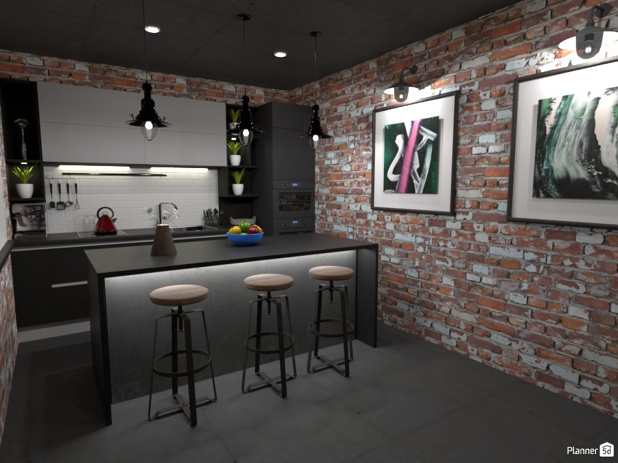 INDUSTRIAL STYLE KITCHEN 4697613 by Didi image