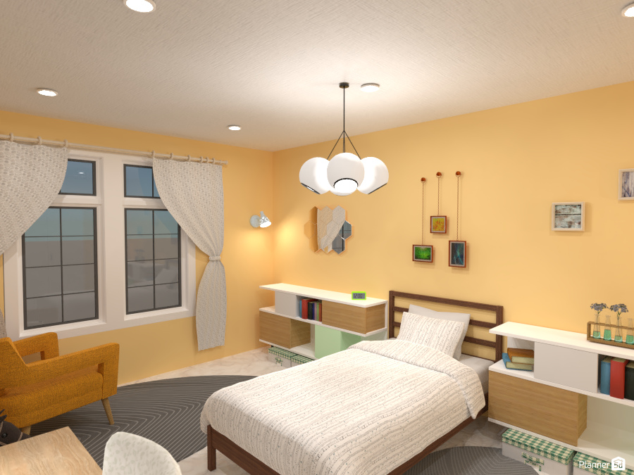 Light caramel walls with plenty of storage #5938409 by Born to be Wild