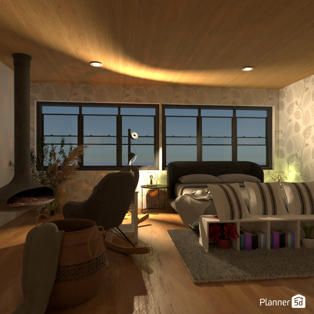 Winter and Fire! #16705571 by Editors Choice