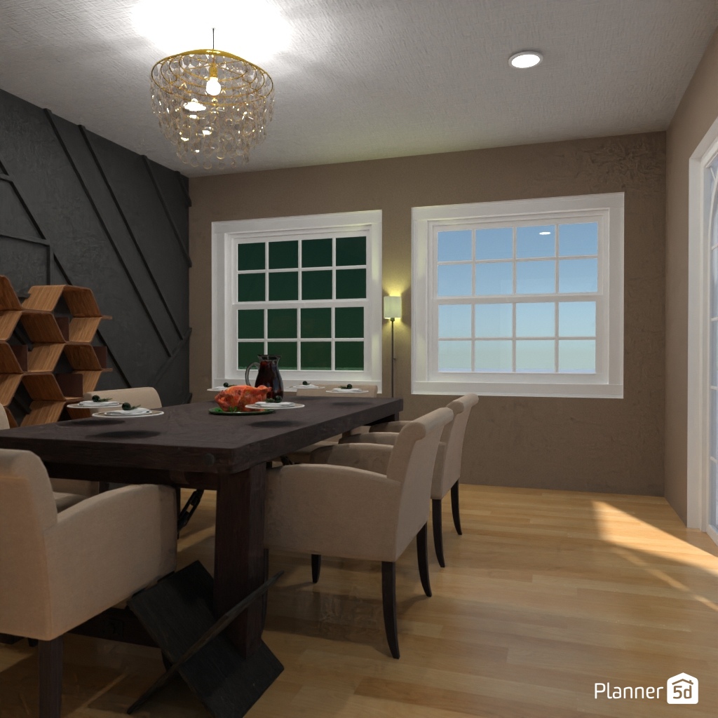 DB: Thanksgiving Day - room shell copy #23482550 by Editors Choice