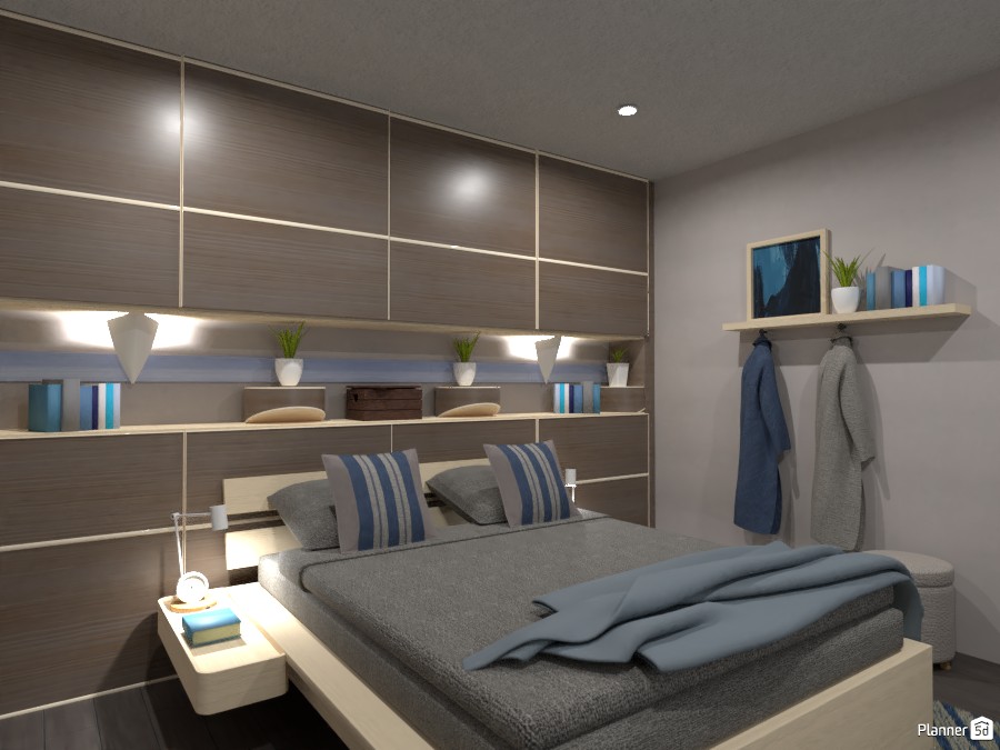 Grey bedroom : Design battle contest #5324981 by Gabes