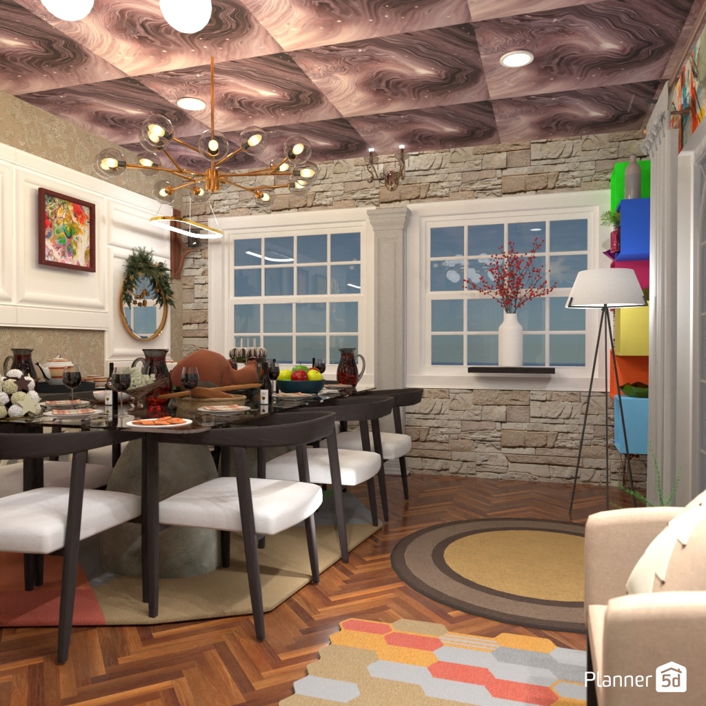 DB: Thanksgiving Day - room shell copy #23430075 by Editors Choice