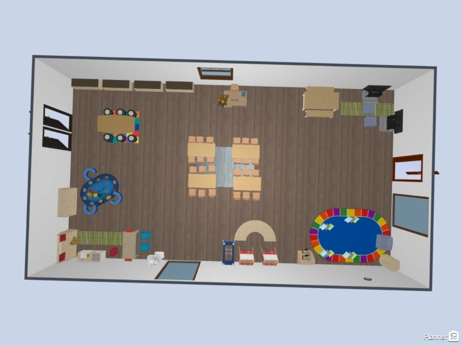 Preschool Floor Plan #3048572 by User