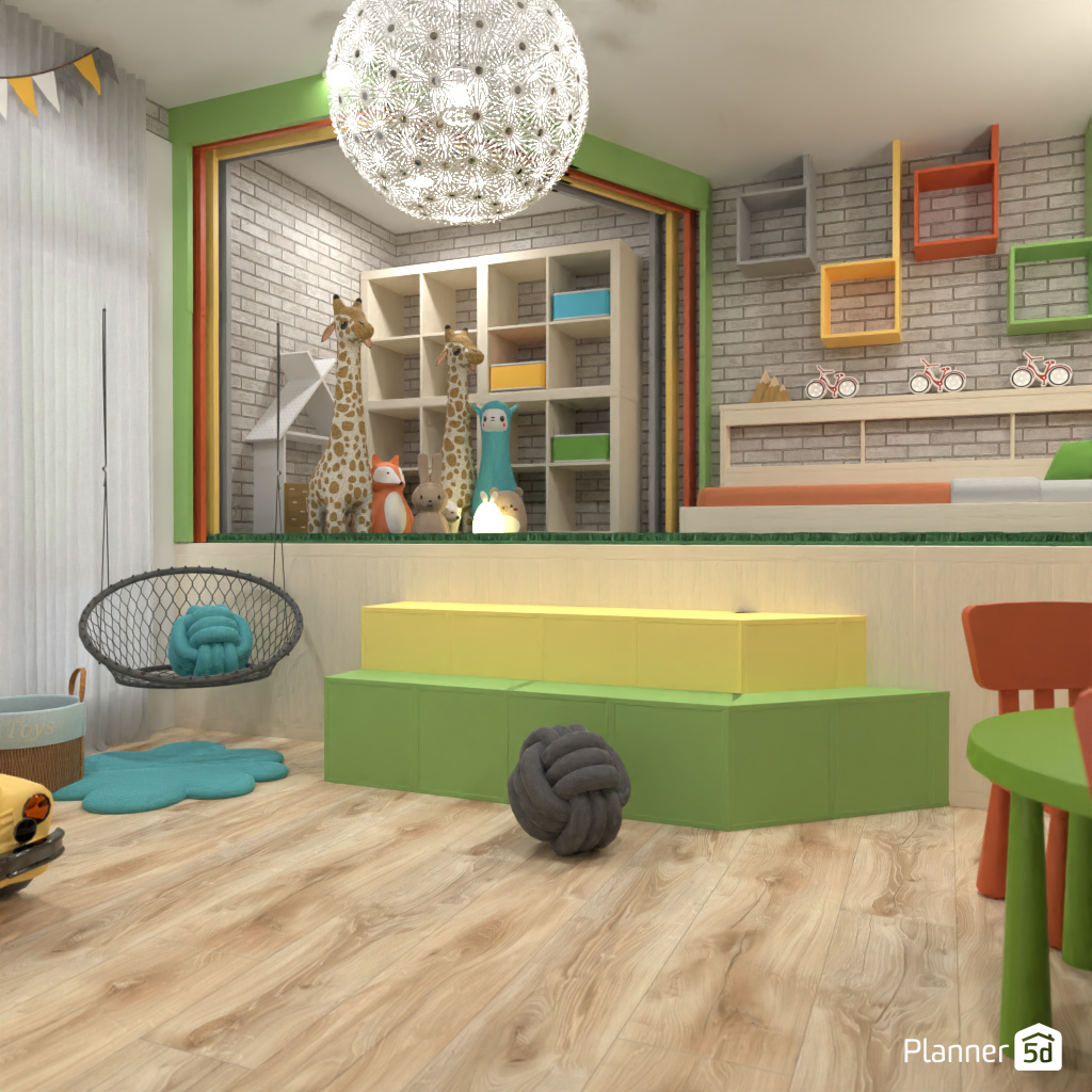 Candy Land Kid's Room #21216338 by Editors Choice