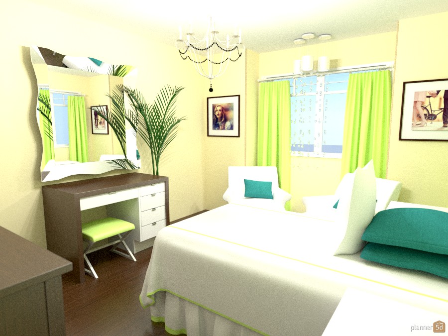 Simple Bedroom #528995 by Yasmine Rocha