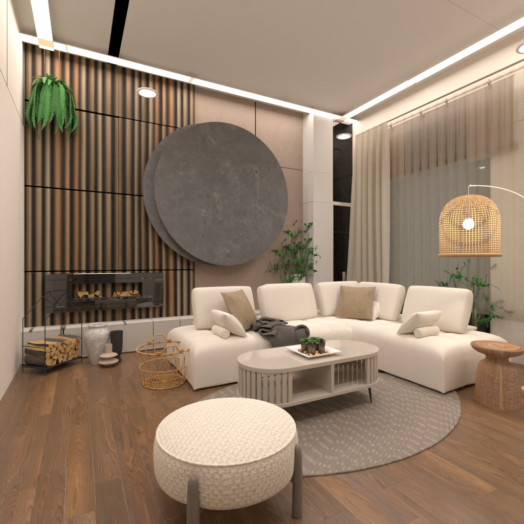 Japandi Living Room #3344280 by Editors Choice