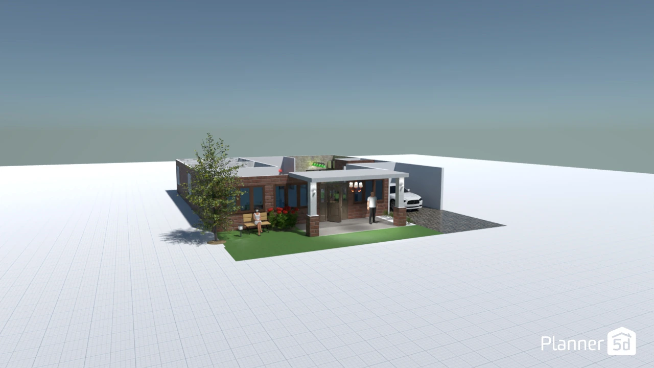 rumah tinggal dengan pemanas ruangan #3076572 by User 39472765