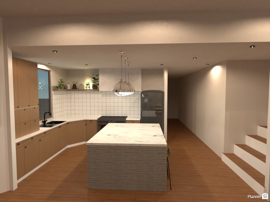 Mid Century Kitchen #3328552 by Isabel