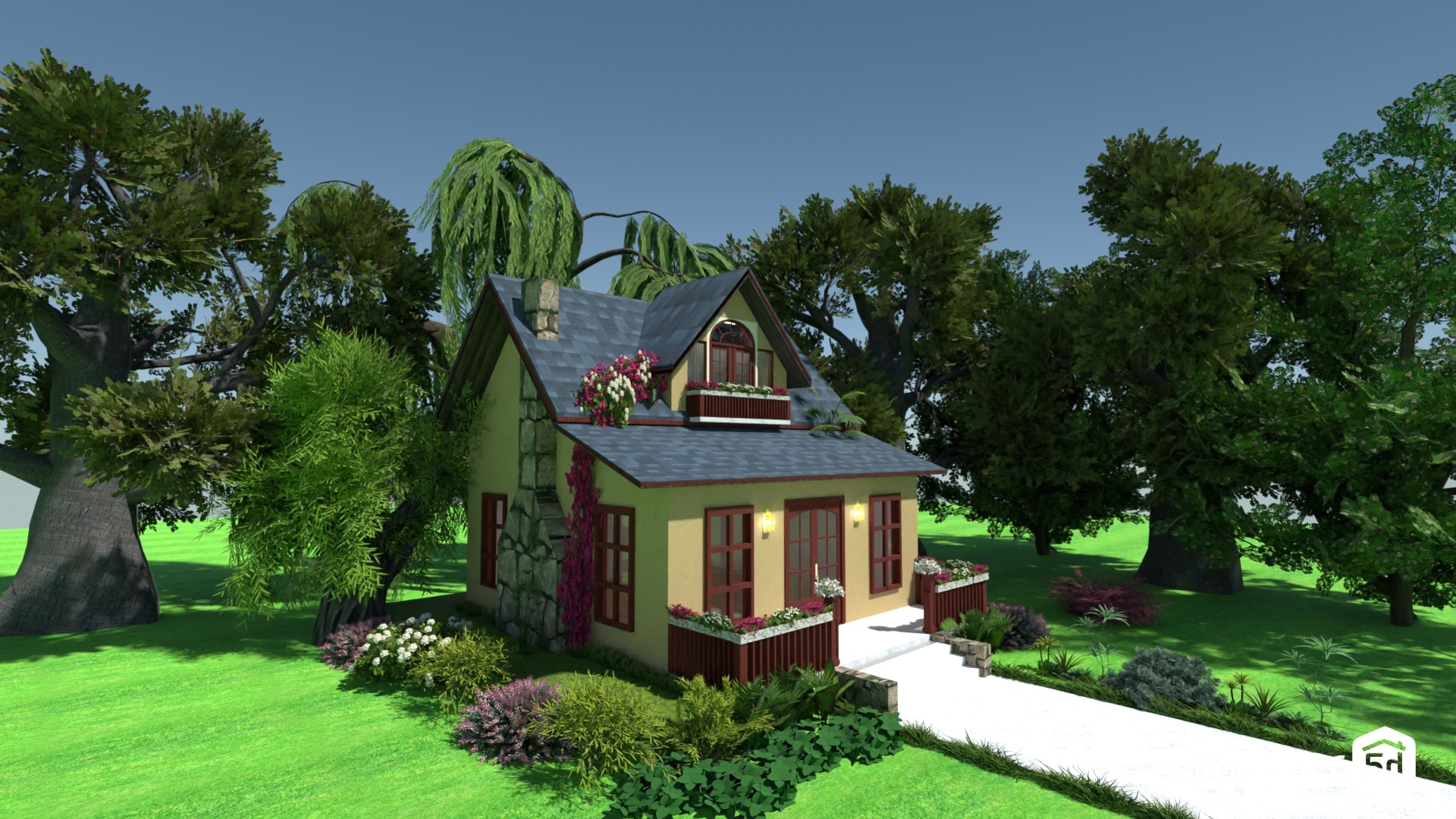 Casa campestre #26878272 by MariaCris