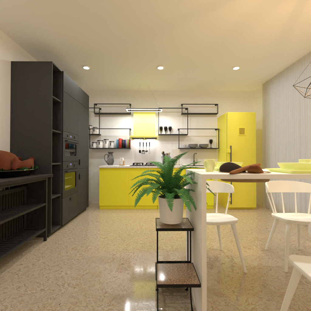 Sunny Kitchen #12509131 by Editors Choice