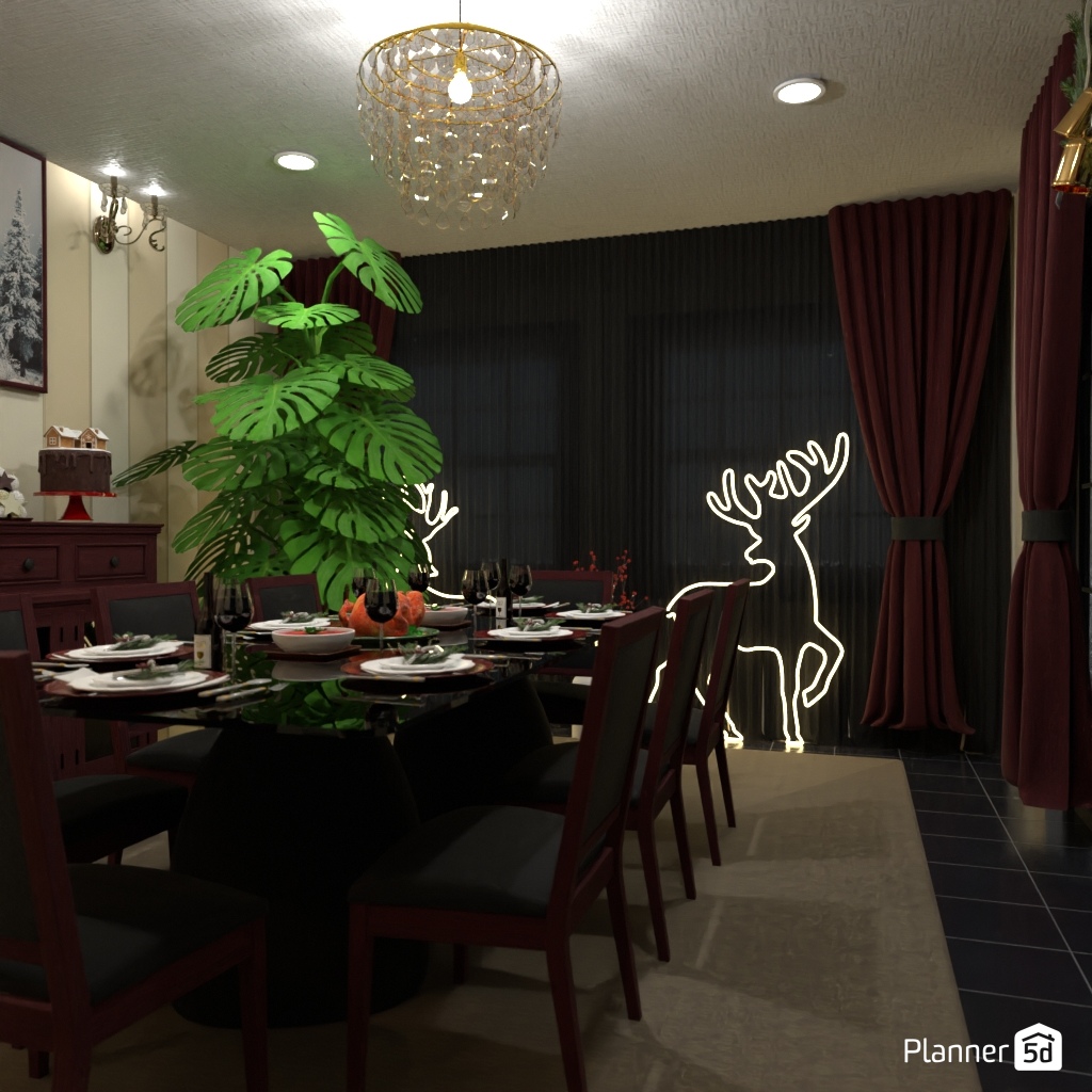 DB: Thanksgiving Day - room shell copy #23511962 by Editors Choice