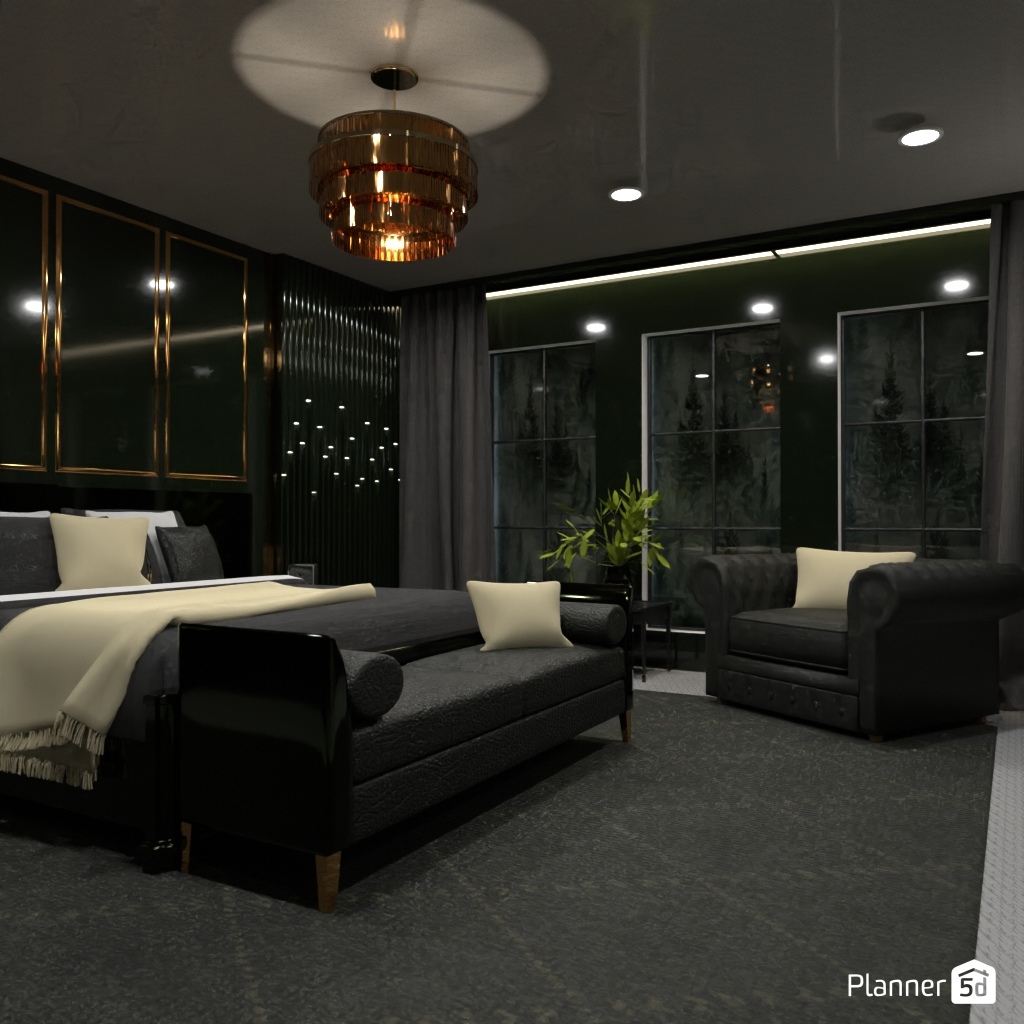 Habitación de ambiente nocturno #28909600 by Editors Choice