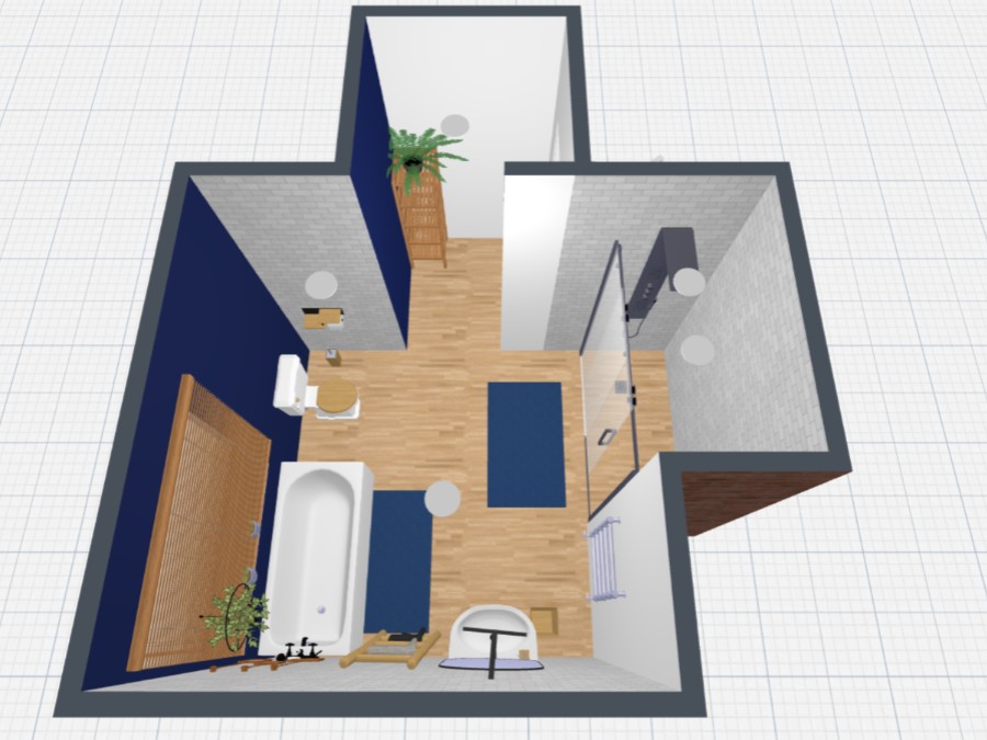 bathroom 1 mill elm #22658070 by Kate Pierzga