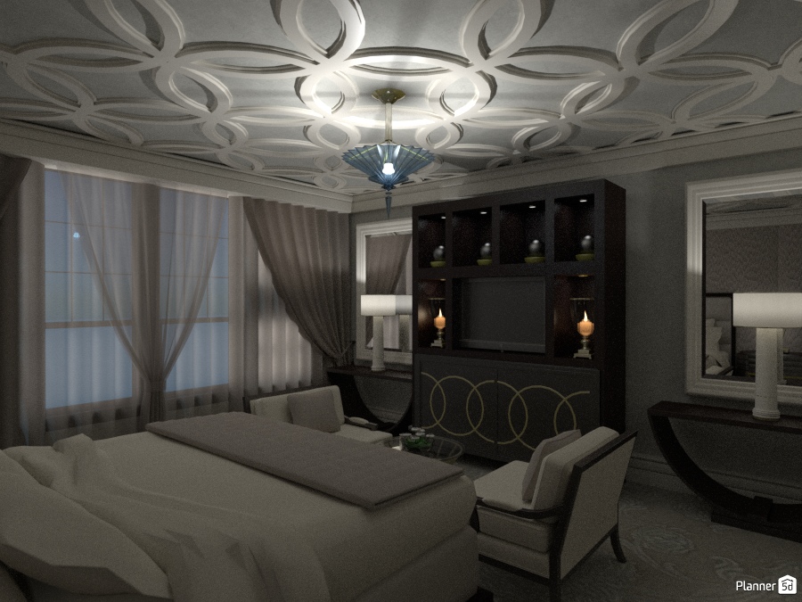 Спальня в цвете Айвори #1479917 by Алиса в Зазеркалье