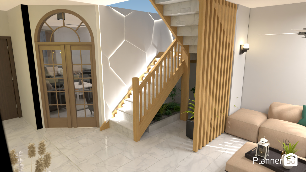 Illuminated stairs #20089391 by Alaa' Jasim