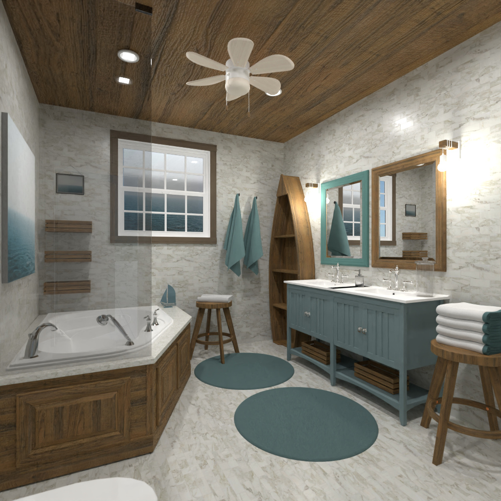 Nautical bathroom 12267043 by Editors Choice image