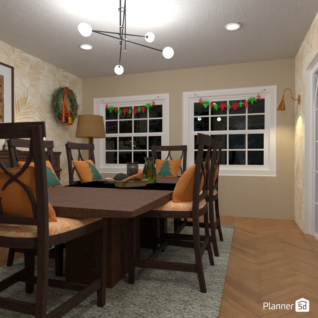 DB: Thanksgiving Day - room shell copy #23444239 by Editors Choice