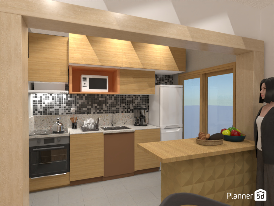 kitchen small #13695599 by Bianca Lima