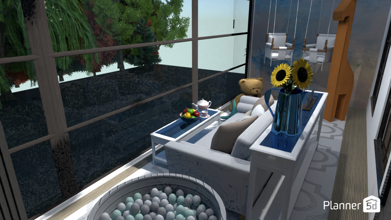 Small playroom for kids #10779216 by Nina Gabrielle