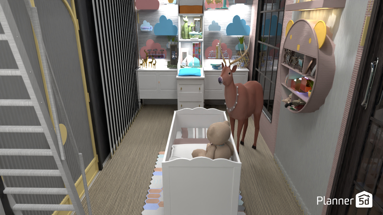 Nursery room #10779280 by Nina Gabrielle