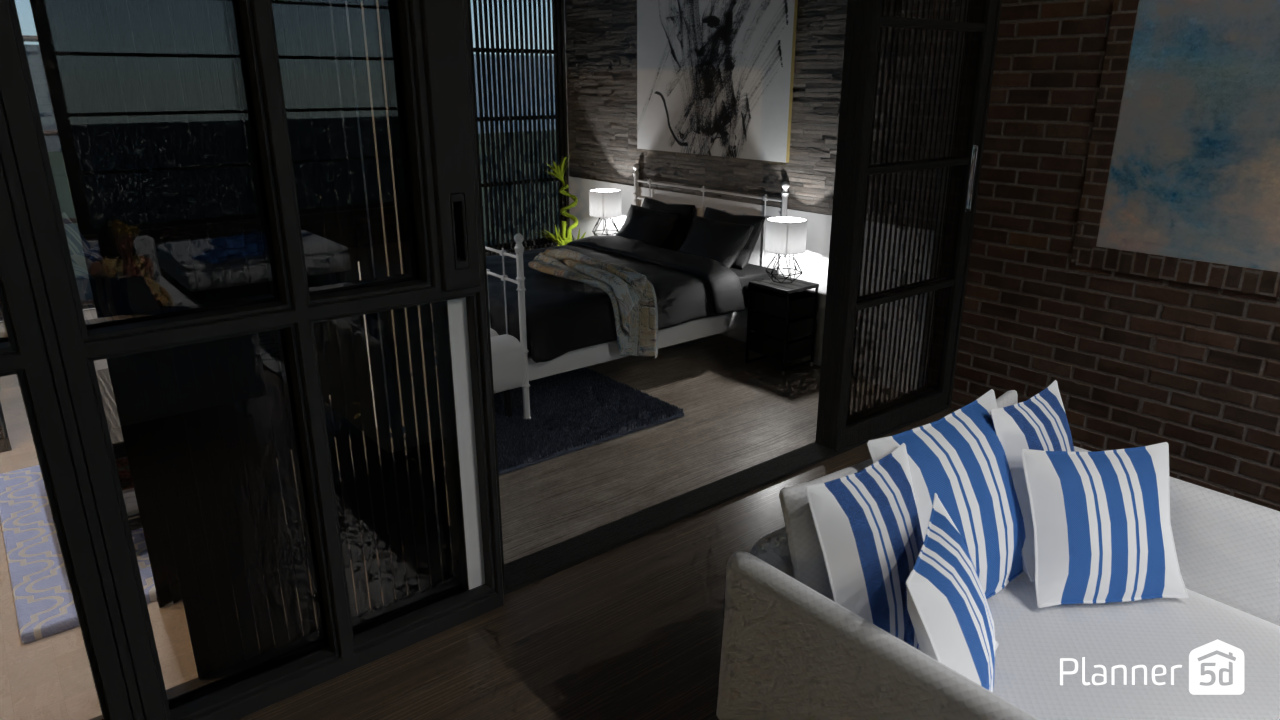 Bedroom #13015155 by Nina Gabrielle