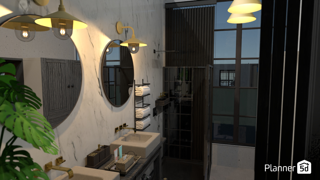 Guest Bathroom #13015223 by Nina Gabrielle