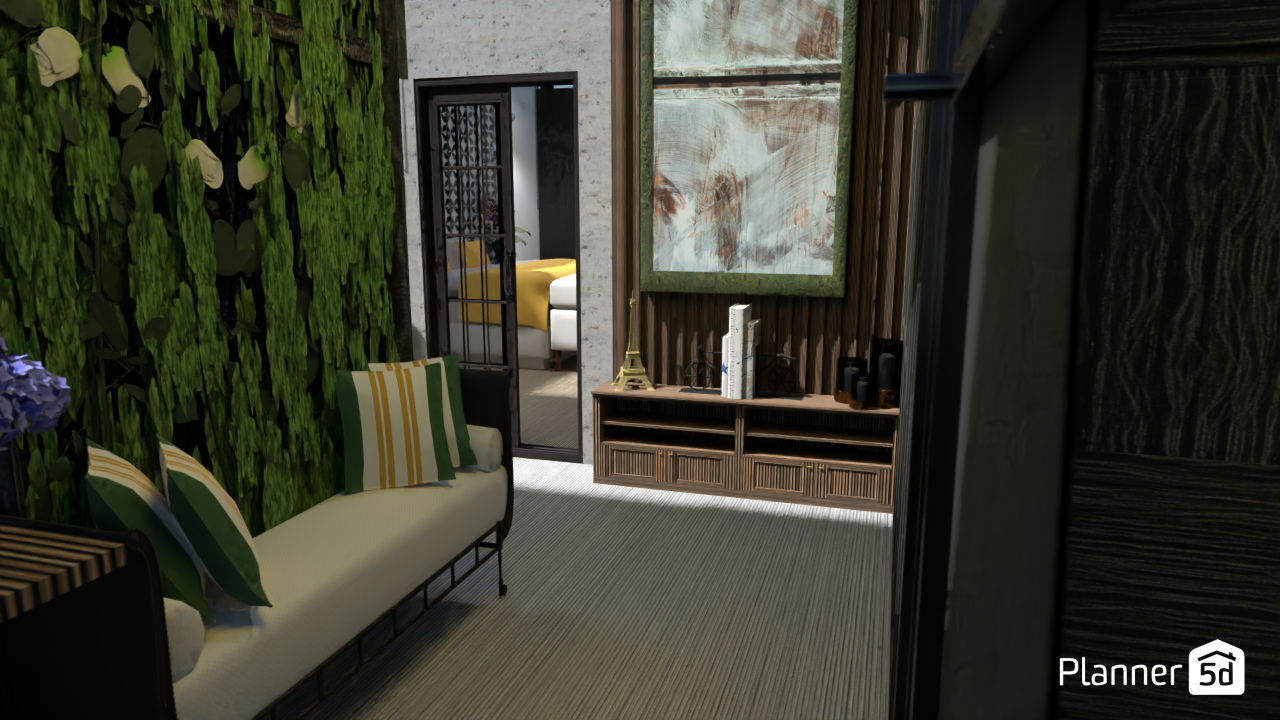 Entryhall with a view to the bedroom #13016311 by Nina Gabrielle