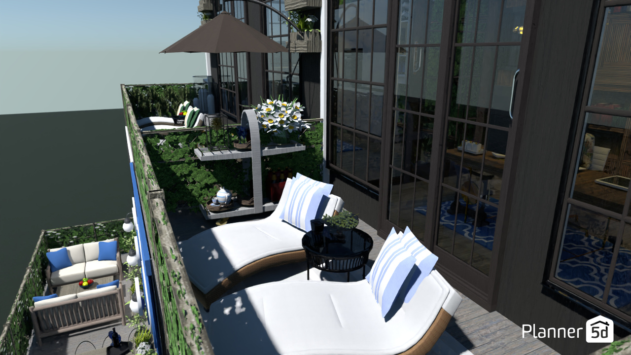 Terrace #13040907 by Nina Gabrielle