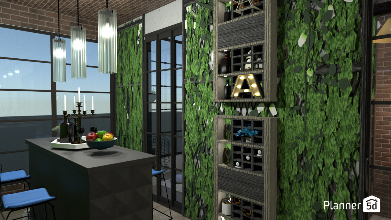 Bar area #9282988 by Nina Gabrielle