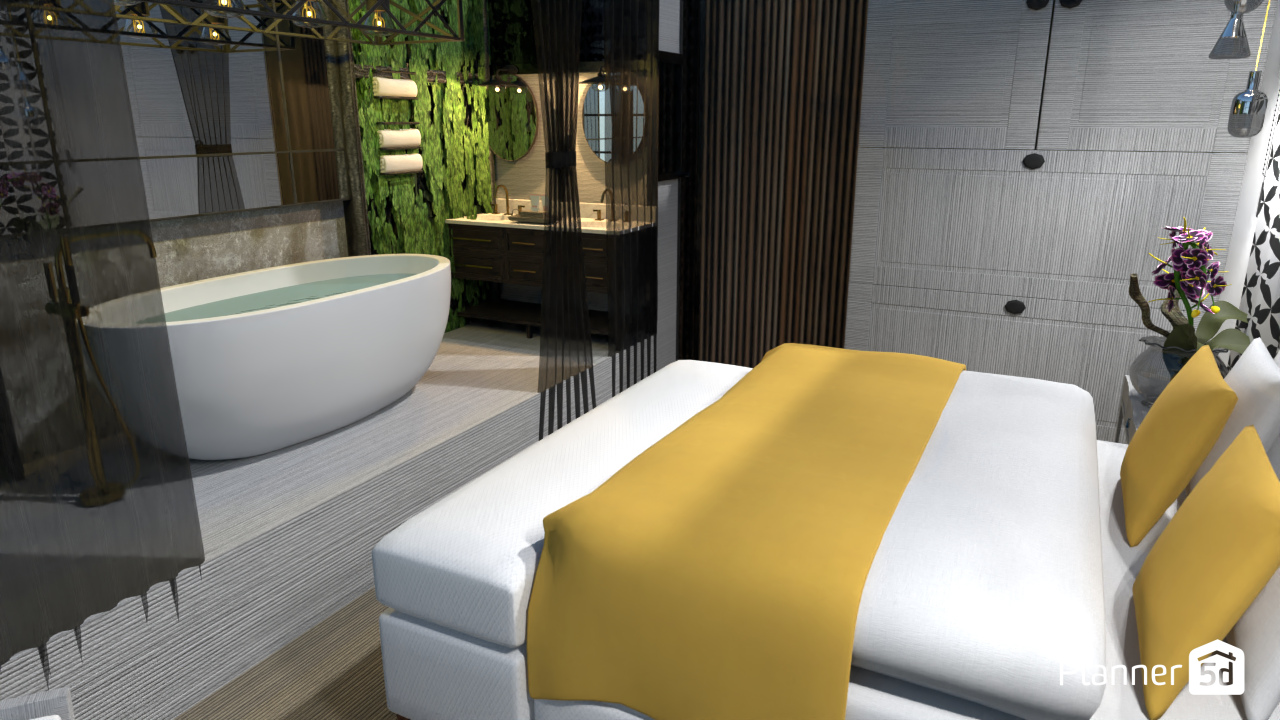 Luxury bedroom #9964796 by Nina Gabrielle