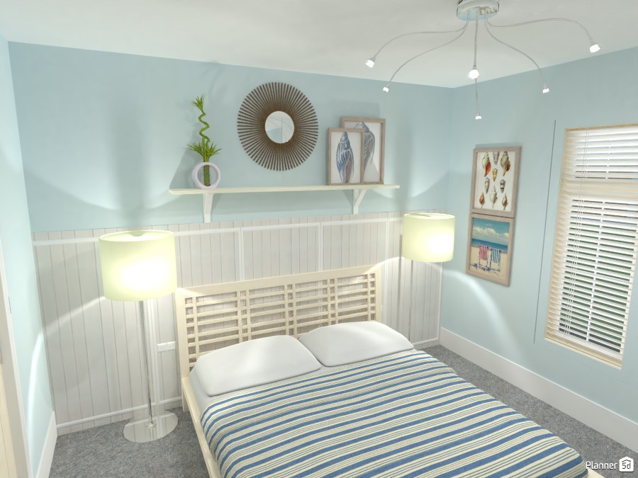 beach bedroom #4182913 by Mia