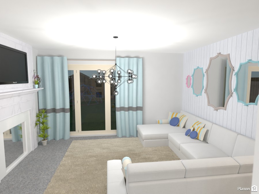 Beach living room #4196696 by Mia