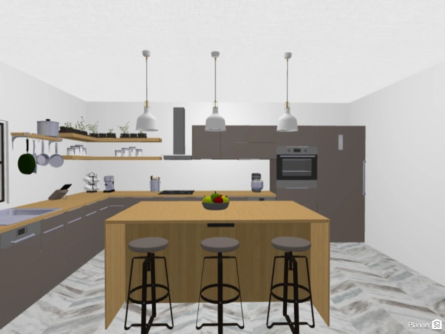 3D Cozinha Planejada Online Gratis  Desenhar de Cozinha – Planner 5D