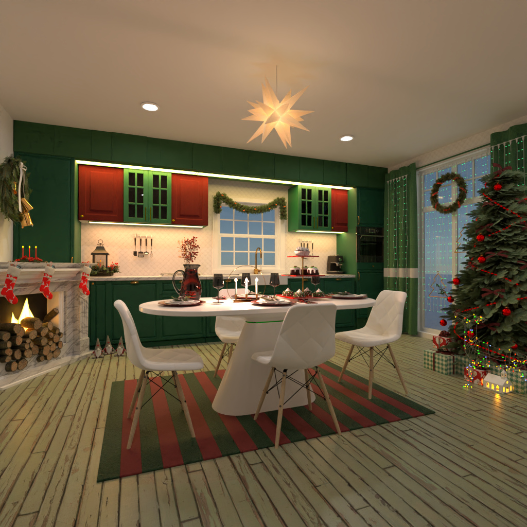 Christmas is coming to.. kitchen #10720172 by Editors Choice