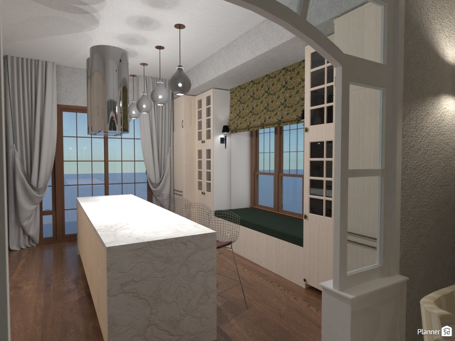 Загородный дом. Кухня #3094756 by Ольга