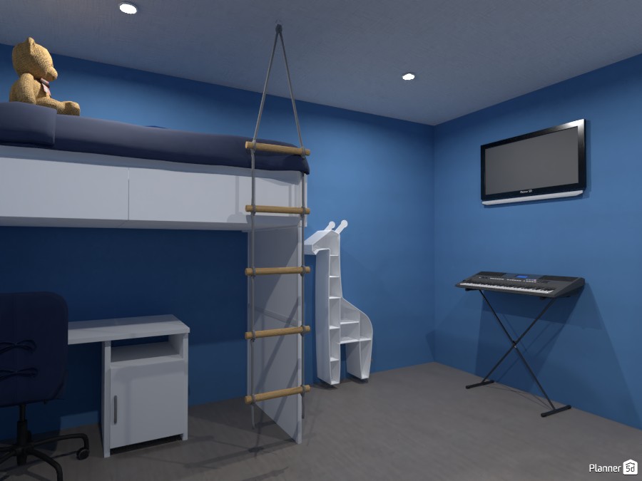 boys bedroom render 3 #4040592 by Doggy