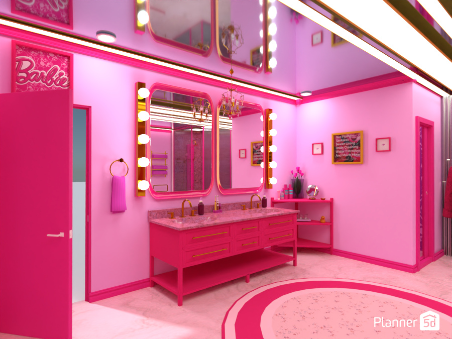 Barbies Dream Bathroom #13879711 by Melissa